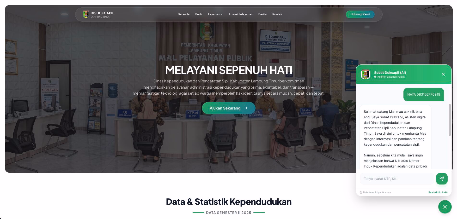Disdukcapil Lampung Timur