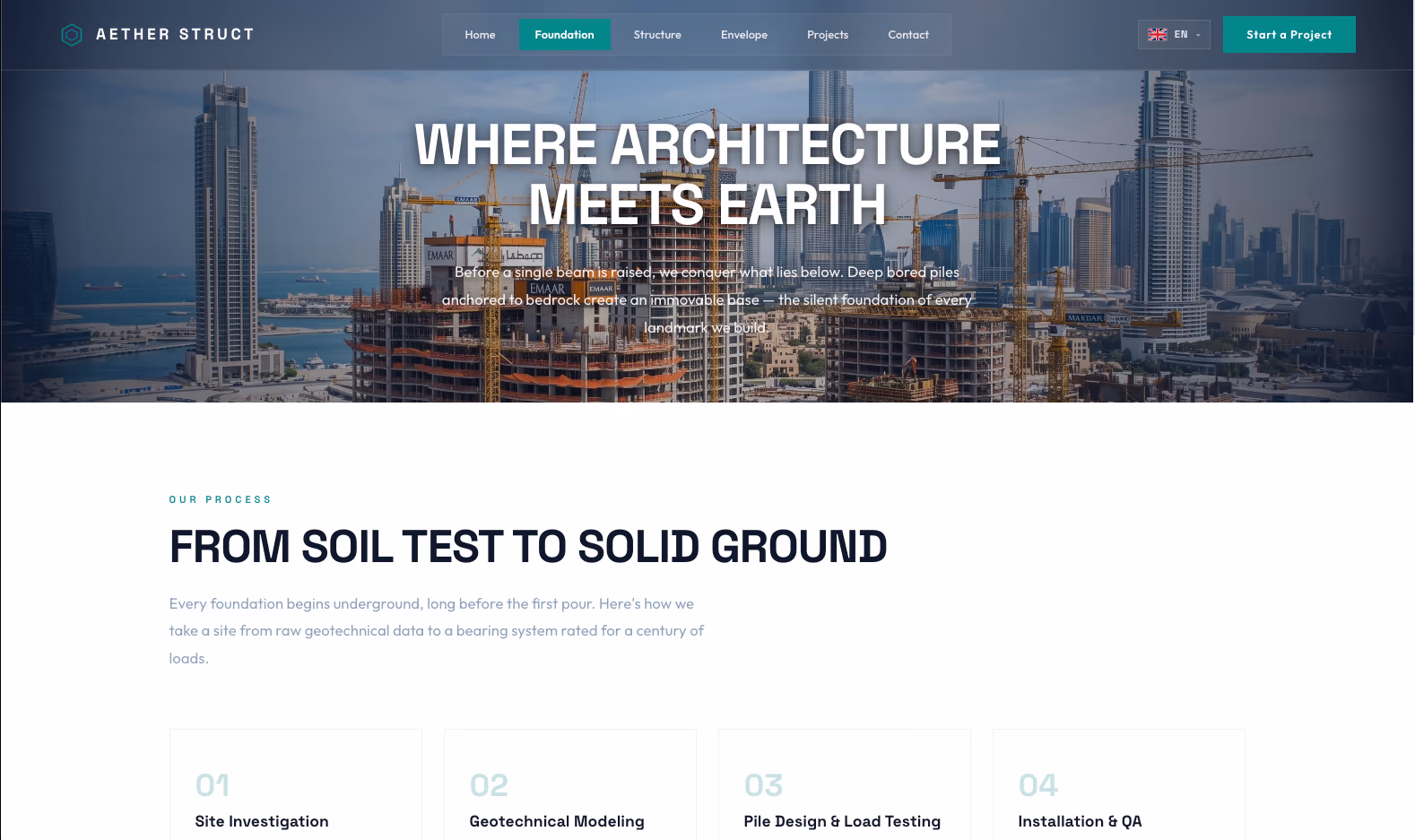 Aether Struct — Foundation