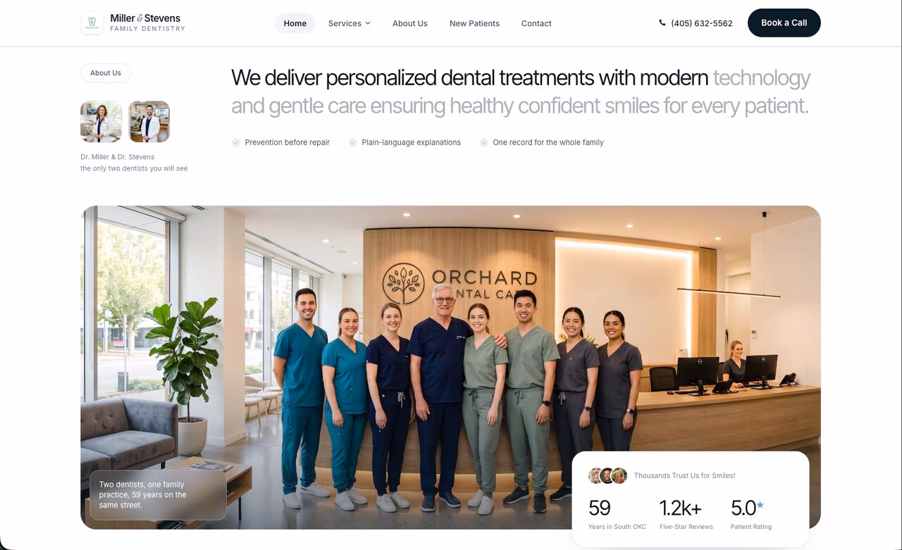 Miller & Stevens Family Dentistry — The Practice